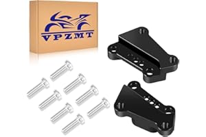 VPZMT 13" Rotors Brake Caliper Extension Bracket Fits for Harley Touring Street Glide Road King Electra Glide Road Glide 2008