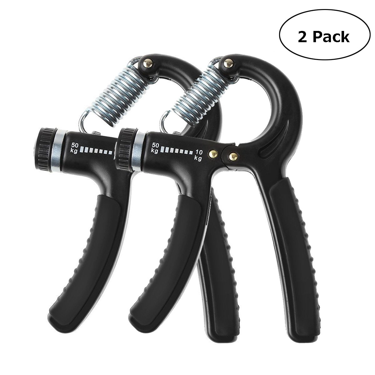 Luxon 2 Pack Hand Grip Strengthener Adjustable Resistance 22110 Lbs
