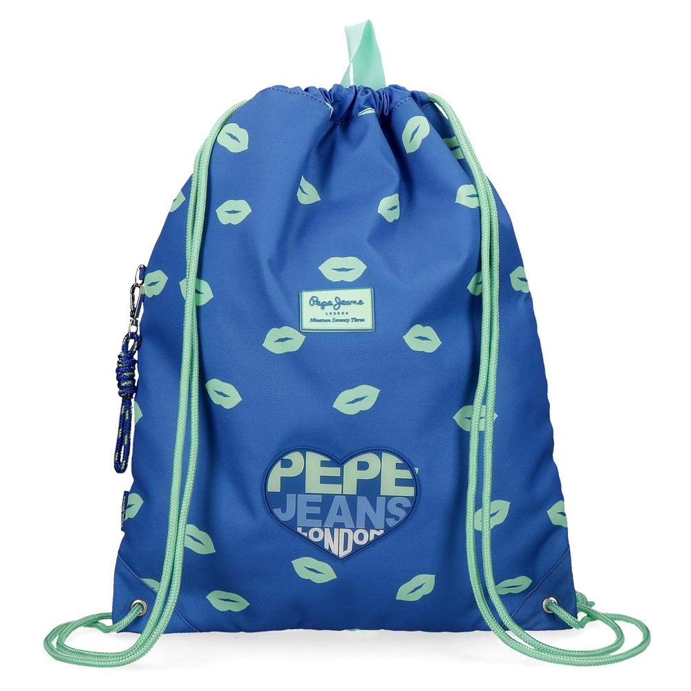 Pepe Jeans Ruth Gym Sac Blue 35x46 cms Polyester