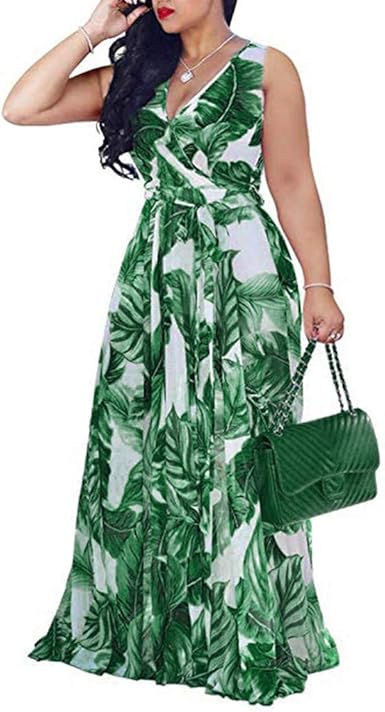 plus size green wrap dress