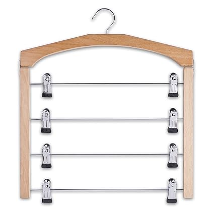 Zeller 17162 Abrazadera para Faldas M/&uacute;ltiple Blanco 39x43x1,2 cm Madera//Metal