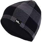 100% Waterproof Windproof Beanie Hat - Fleece Lined Skull Cap for Men & Women Warm Winter Knit Cap for Hiking, Skiing.