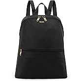TUMI Just In Case Foldable Backpack, Lightweight, Black/Gold Hardware | Lightweight, Compact Travel Backpack, for One Bag Travel, 15.5" X 12.3" X 4.5"