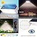 WBESEV Solar Lights Outdoor Lamp 1100 Lumens (Max) 46 LED Motion Sensor Light Aluminum Alloy Housing Waterproof Wireless for Outdoor Security Garden Yard Wall Light (2018 Upgraded Version)