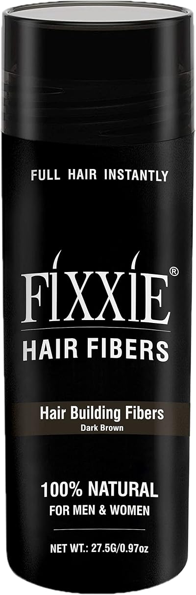FIXXIE Hair Fibres Dark Brown 27.5g Concealer for Thinning Hair