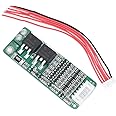 Anmbest 5S 18V 21V 15A 18650 Charger PCB BMS Protection Board, Li-ion Lithium Battery Charger Lipo Cell Module with 6-core Wire