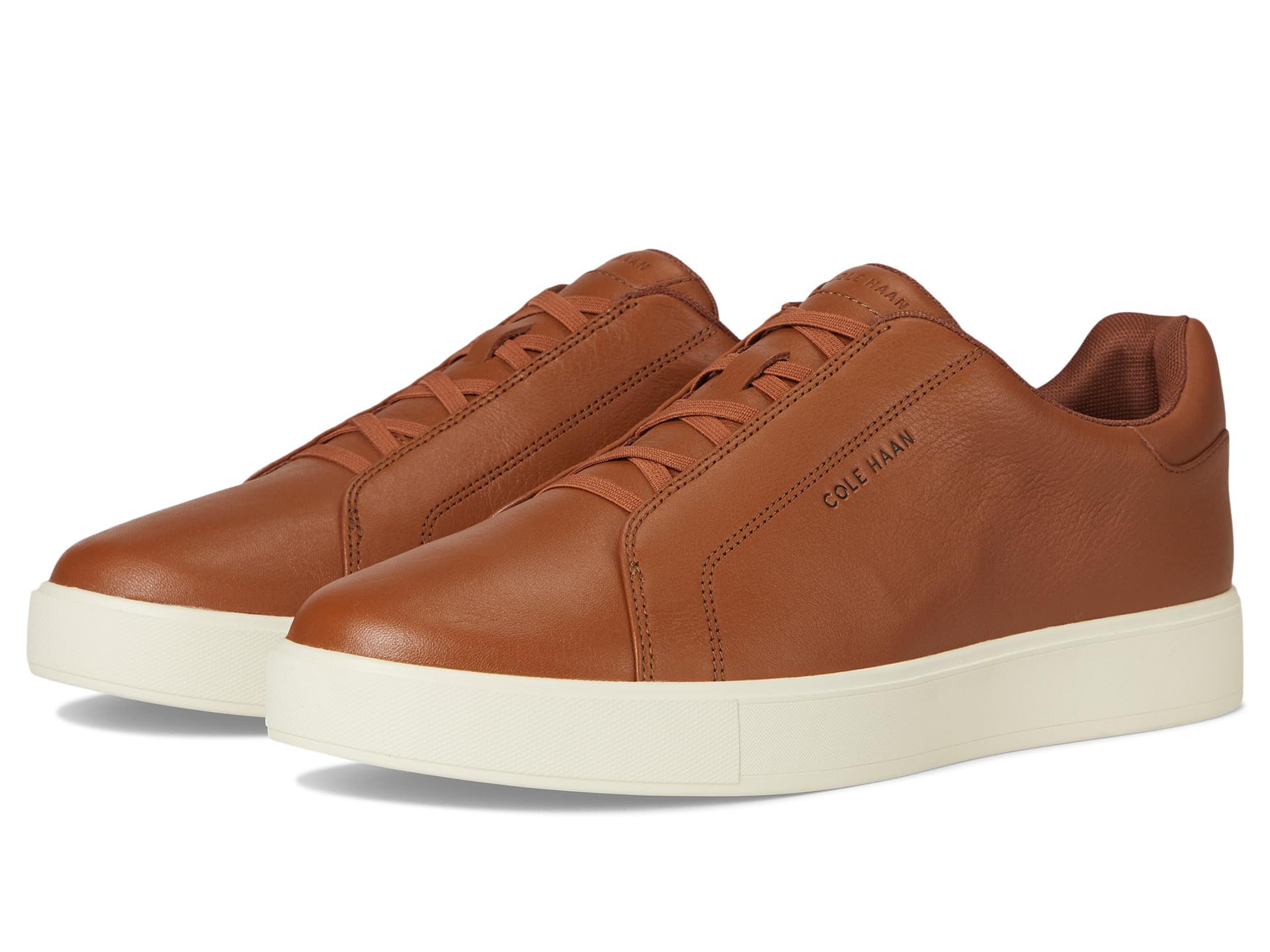 Cole Haan Men’s Grandpro Luxe Slip-On Sneakers, British Tan/Ivory, 7-M US