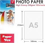 Koala Glossy Photo Paper A5 210x148mm 250gsm 100 Sheets Resin Coated view 3