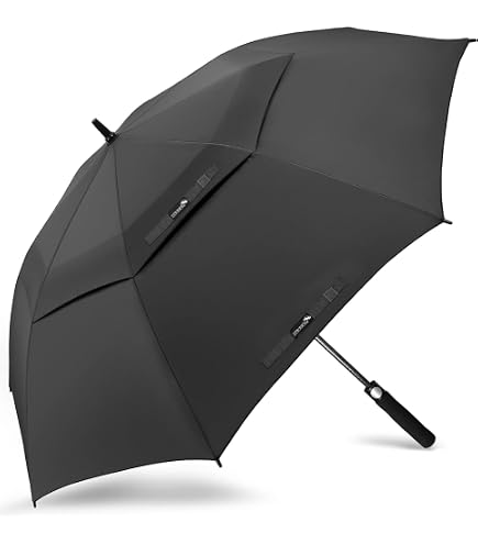 Amazon.com: Titleist Tour Double Canopy Umbrella Black : Sports