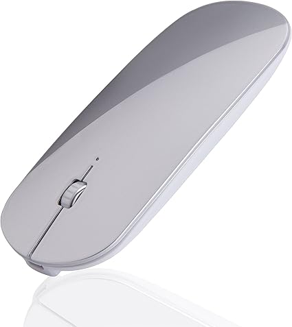 Amazon Bluetoothマウス 超薄型 静音 充電式 ワイヤレス マウス 調節が可能 Dpi 800 10 1600 銀 Lucloud マウス 通販
