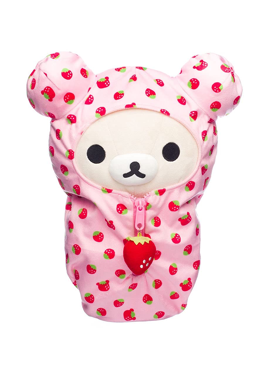Mua SanX Original Rilakkuma Sleeping Bag Plush Series (Korilakkuma Strawberry) trên Amazon Mỹ