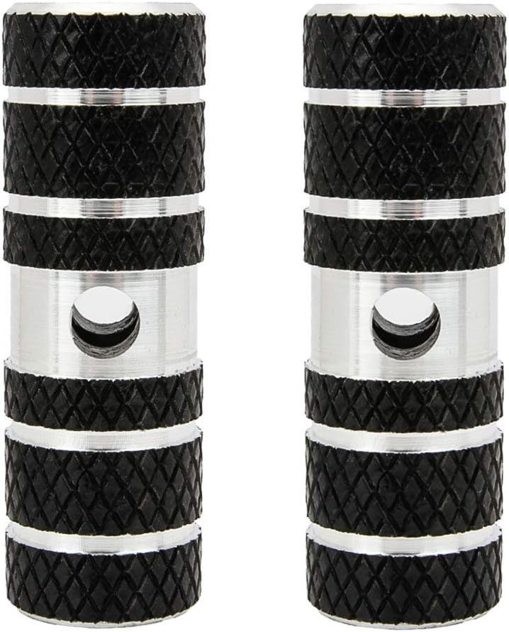 SENZEAL 2 x Bike Foot Pegs Aluminum Alloy Bicycle Foot Rest Stunt Peg