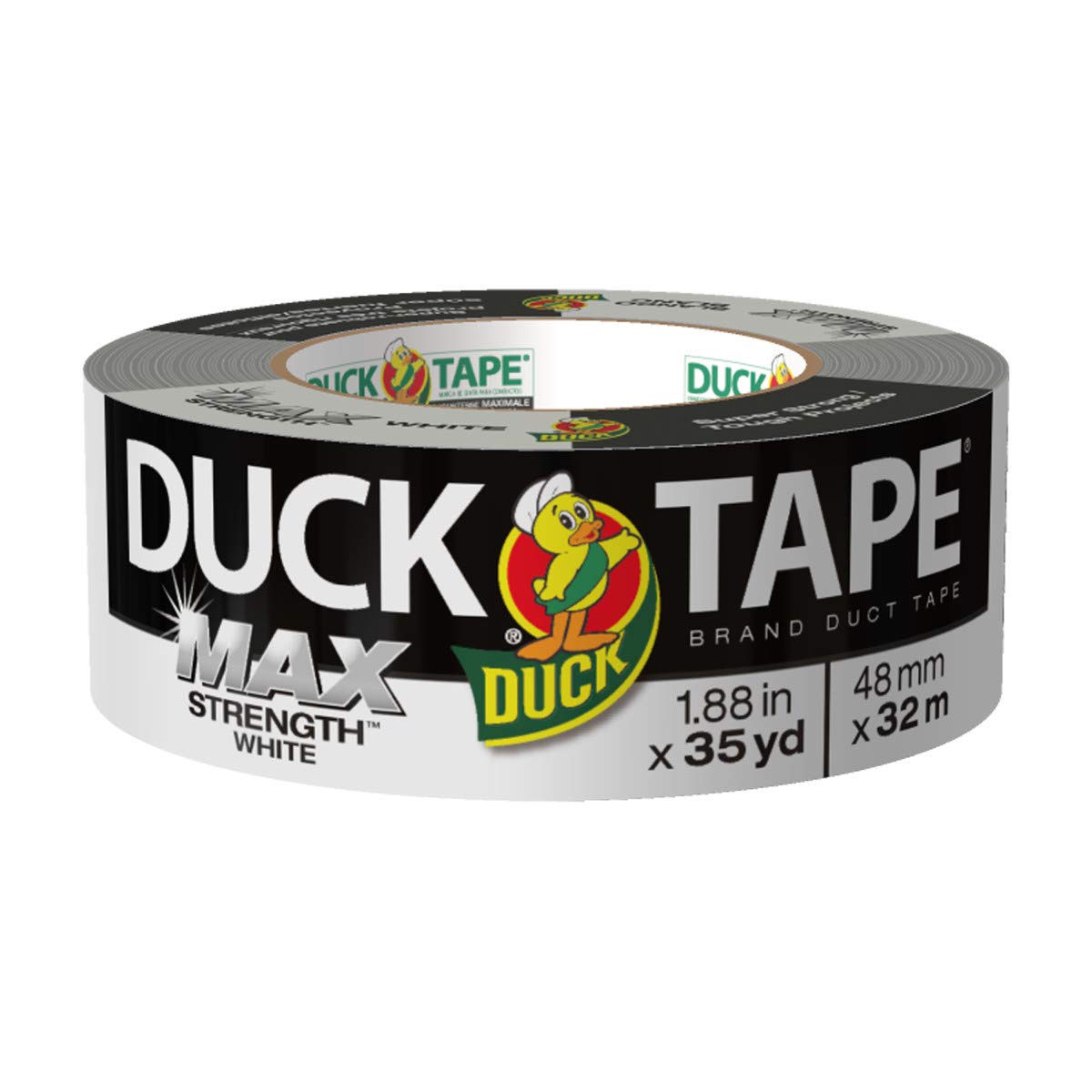 Duck ShurTech Max Strength Tape 1.88-inch x 35yd, Multi-Colour, 4.78 x 13.34 x 4.78 cm