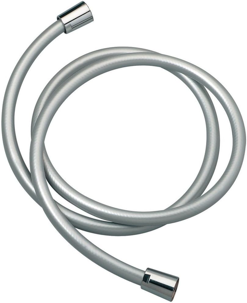 Jacob Delafon E75206-CP Smooth Shower Hose Anti-Twist Metal Look 1, 60 m, Chrome, 160 cm