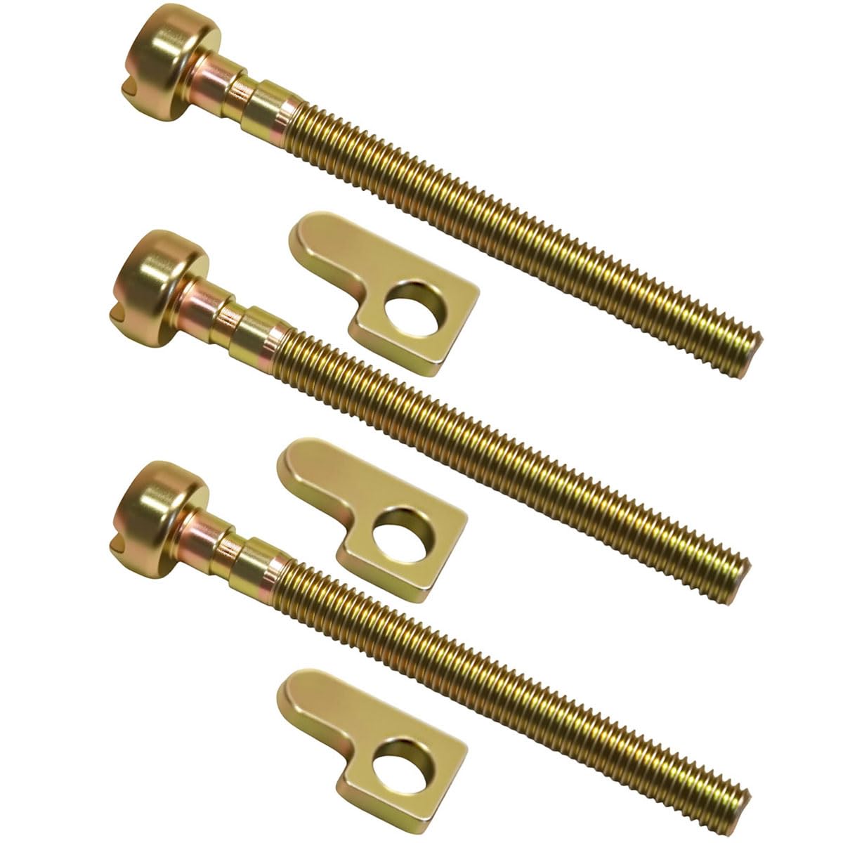 Notos Chain Tensioner Adjuster Screw Kit for Poulan Craftsman 530016110 530015826 530069611 Chainsaws (3 Set