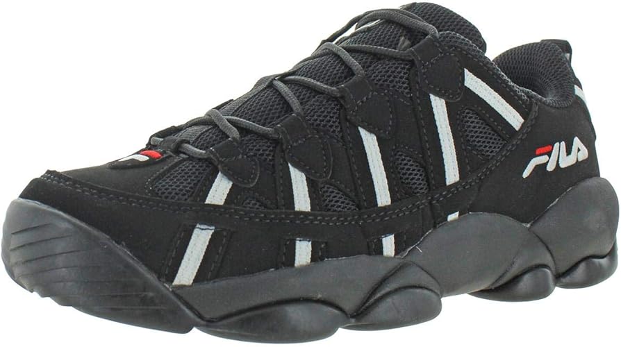 men's fila spaghetti low basketball shoes