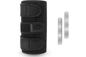 Elbow Brace for Cubital Tunnel Syndrome & Ulnar Nerve Pain – Adjustable Night Splint with 2 Removable Metal Splints – Compres