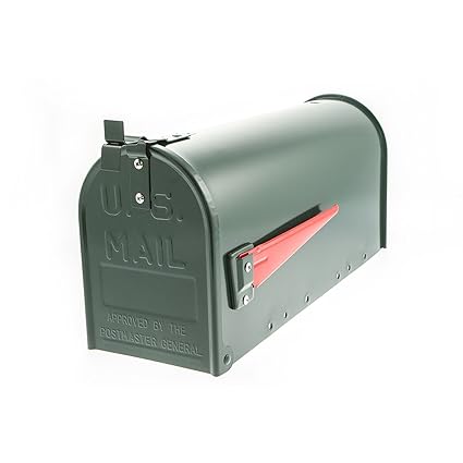 G2 Trading Company 083 Mississippi USA '- US Mailbox-Briefkasten, Stahl, Grün