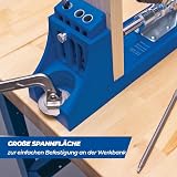 Kreg K4 Pocket Hole Jig 256272 Removable Drill Guide 1/2-1 1/2 Inch Thick view 7