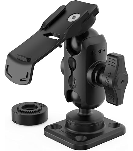 Supporto RAM Con Clip A Colonna Vertebrale E Sfera Per Dispositivi Garmin E Altri