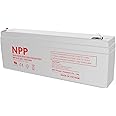 NPP NP12-2.3Ah (T1) 12V 2.3Ah Rechargeable SLA Battery for Electronic Scale, Colin Medical, 8800MSP PRESSMATE Monitor,1pk PS-1220,PS-1223, UB1222,WP2.3