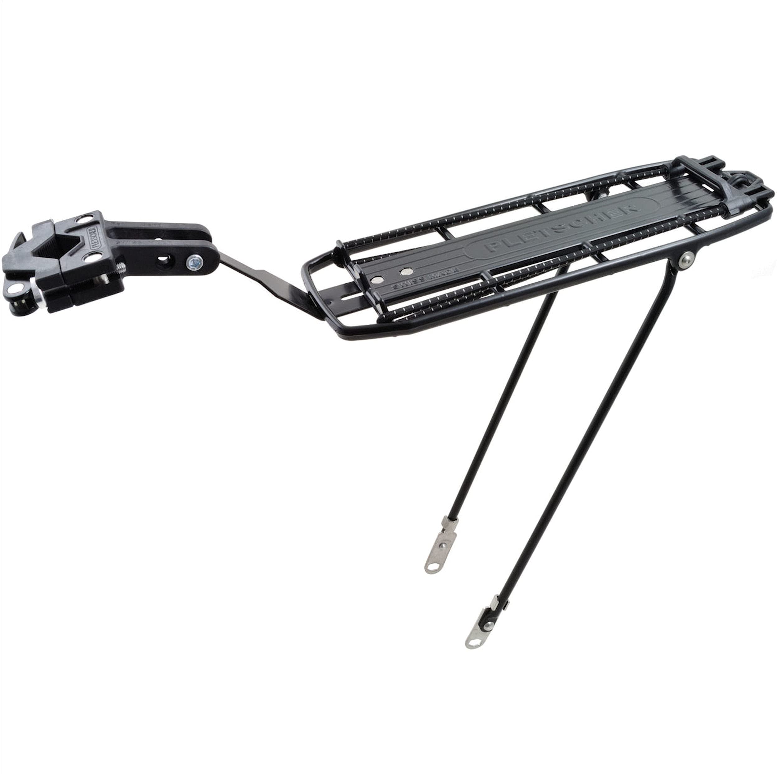 Pletscher Quick Suspension Mountain Bike Pannier Rack, Black, One Size, 50895