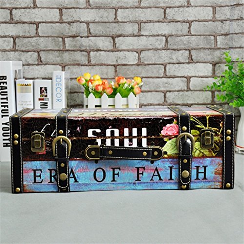 Retro Handmade wooden box wall Shelves 