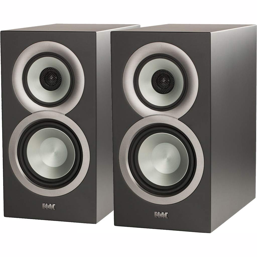 Elac UNI-FI BS U5 SLIM Black Loudspeaker (3-Way, Wired, 46-25000 Hz, 4 Ohm, Black)
