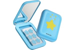 AUSLKA Star Pimple Patches - 150 Count - Hydrocolloid Pimple Patches,Cute Star Shape, Blue Colors,Spot Stickers For Face And Skin,Temporary Mirror