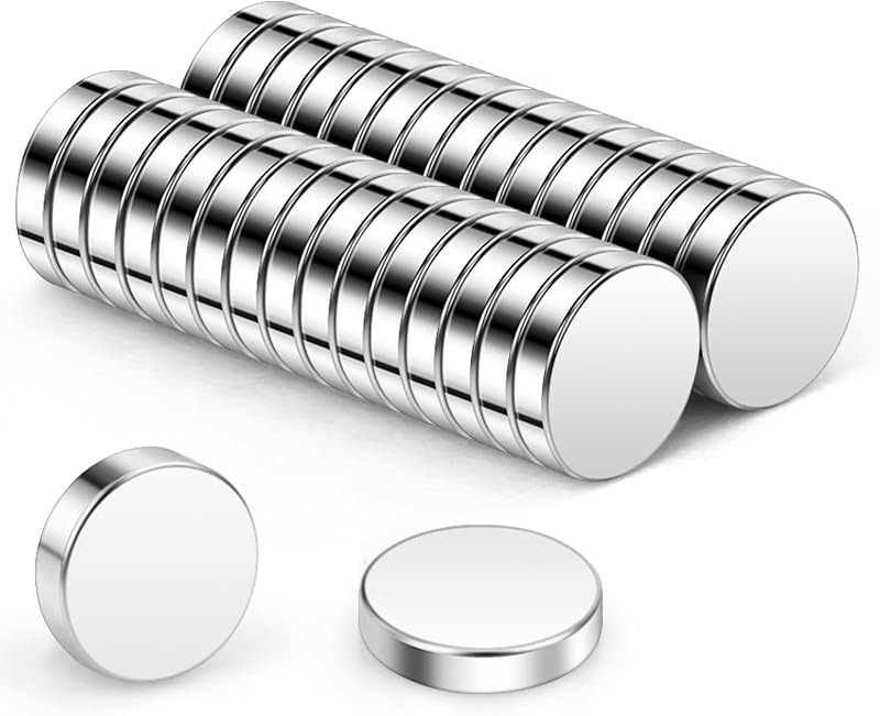 Wukong N45 Tiny Magnets 5x1mm 30 Pack for DIY 3D Printing Office Refrigerator