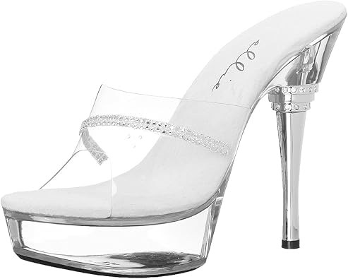 clear womens dress shoes