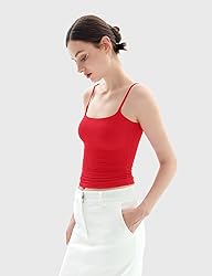 PUMIEY Womens Tank Tops Square Neck Sleeveless