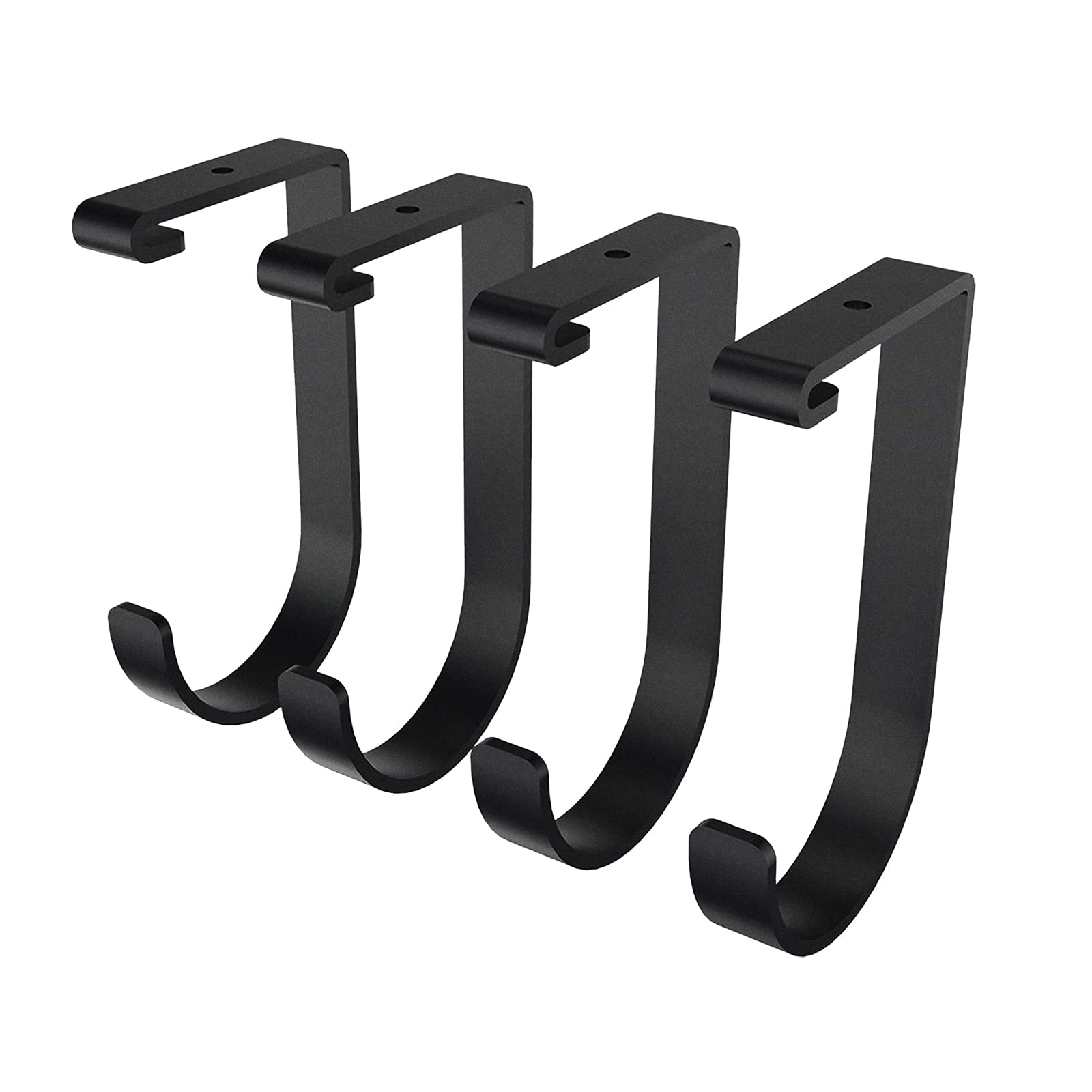 Photo 1 of Herbert-fty Add-On Storage Hook Accessory for Ceiling Rack and Wall Shelving, Overhead Garage Storage Rack Hooks, Heavy Duty Hanging Bike Flat Hooks (Flat Hook x 4)