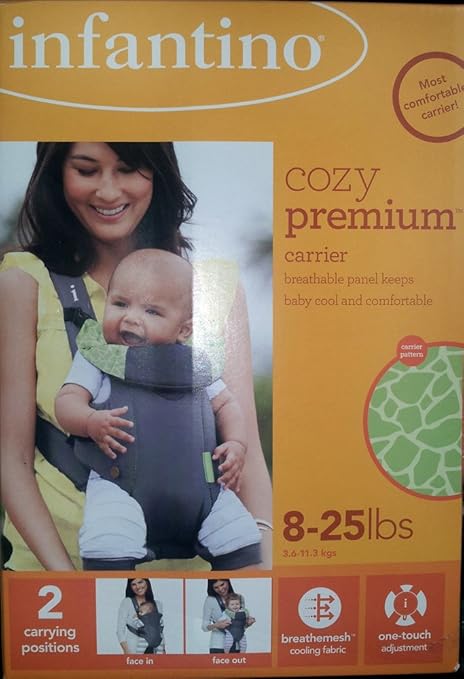infantino baby carrier cozy premium