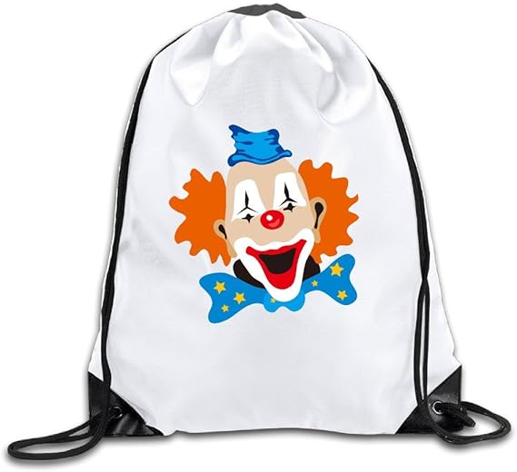 Amazon Co Jp サクランボ 今季最新 メンズ 巾着バックパック クラウン イラスト 釣り 巾着袋 おしゃれ プリント付き ホワイト ２way 服 ファッション小物