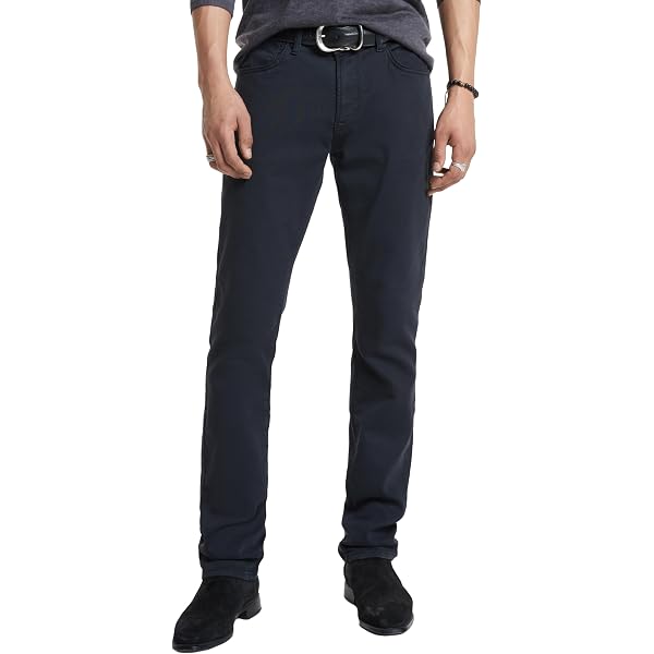 Jeans John Varvatos Bowery Slim Straight Neri Taglia 40 - Nuovi Con Etichette
