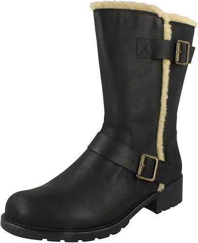 clarks womens wedge boots