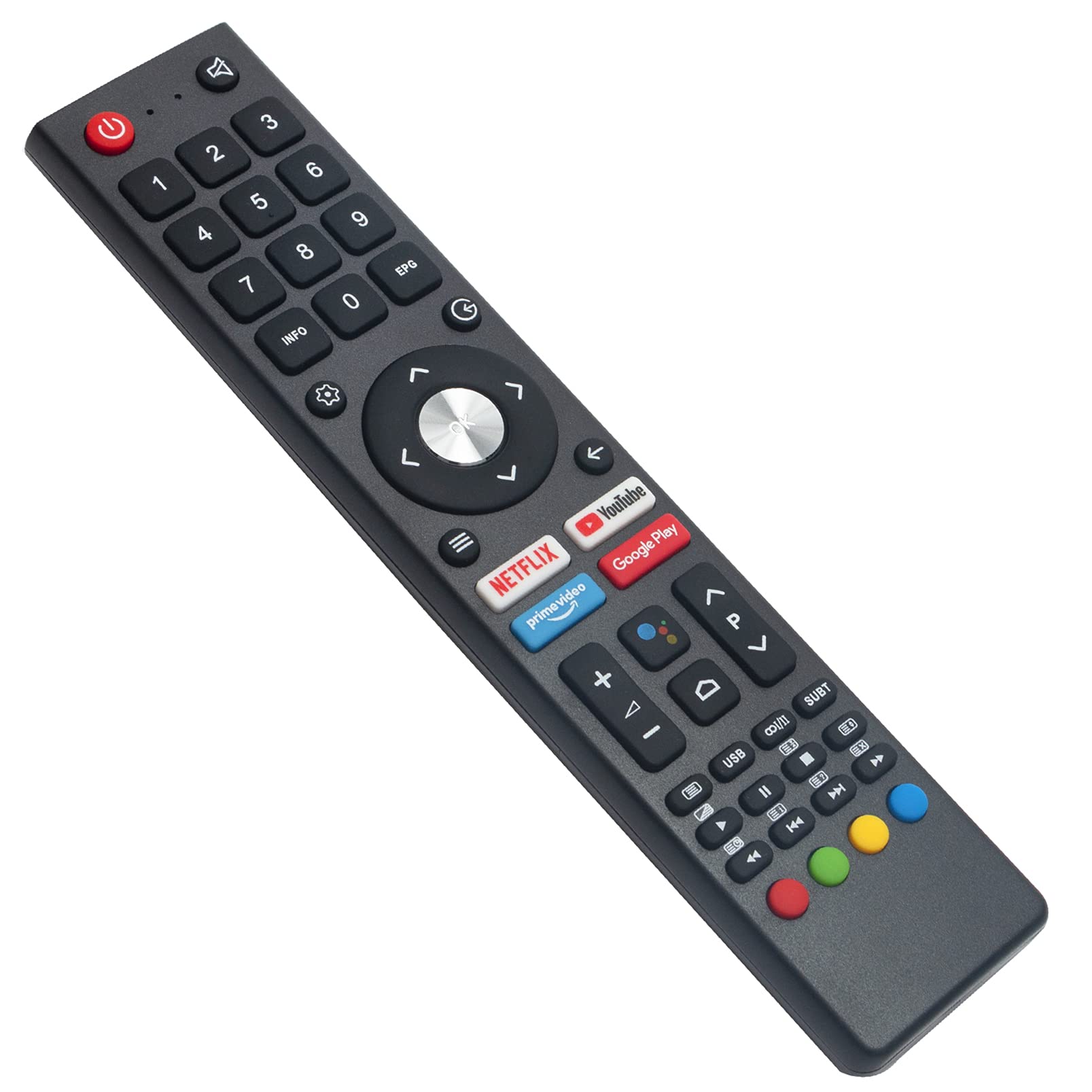 ALLIMITY GCBLTV02ADBBT Remote Control Replace fit for SABA UHD TV SA43S67A9 SA24S46A9 SA40S67A9 SA32S67A9 GCBLTV02 ADBBT
