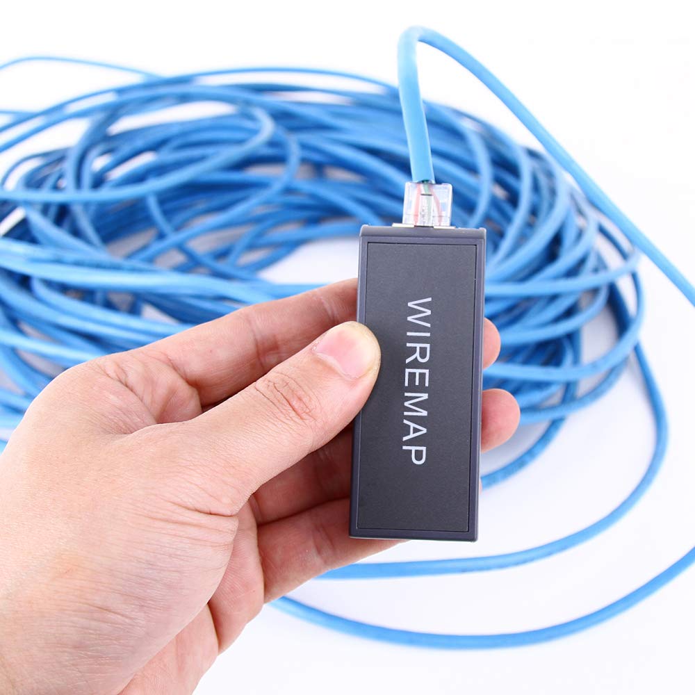 Noyafa D3IN0016 NF-8108-M Cable Wire Fault Finder with 8 Far-end Passive Test Jacks
