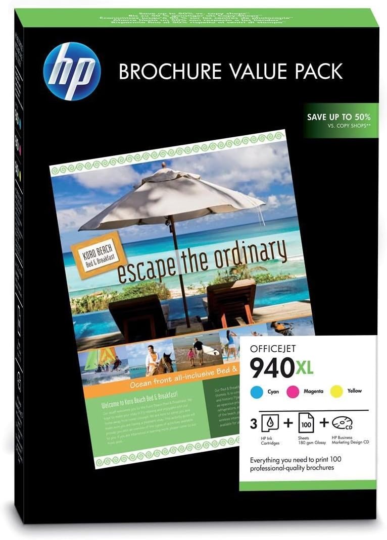 HP CG898AE CMY Inkjet / Inkjet Original Cartridge