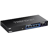 TRENDnet 7-Port Multi-Gig Gaming Switch, TEG-S327, 5 x 1G RJ-45 Base-T Ports, 2 x 2.5G RJ-45 Ports, 20Gbps Switching Capacity