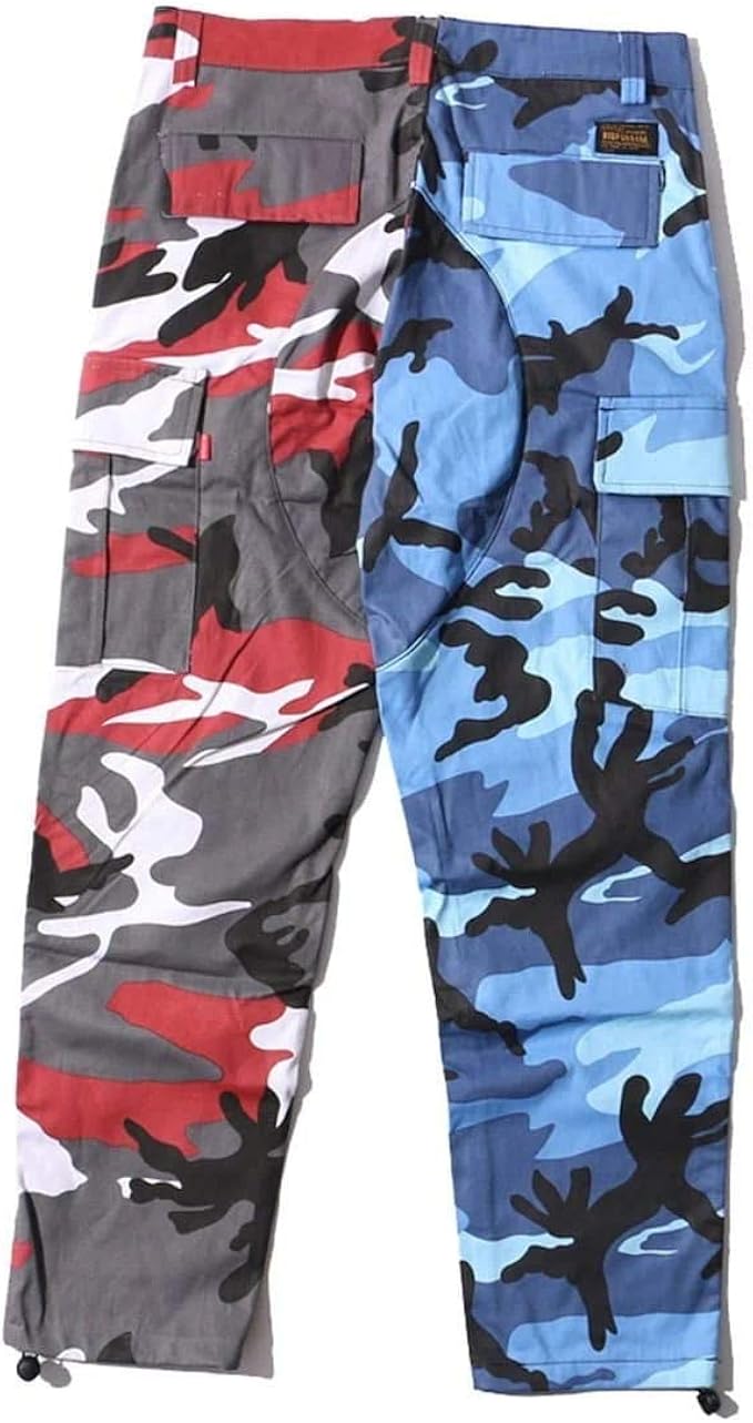 tri color camo pants