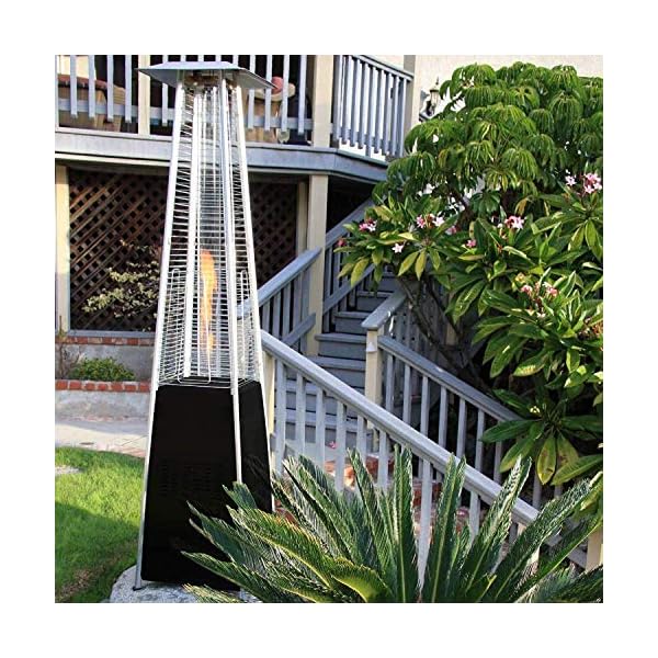 BU-KO Calentador Patio a Gas para Exterior | Jardín, Terraza, Barbacoa