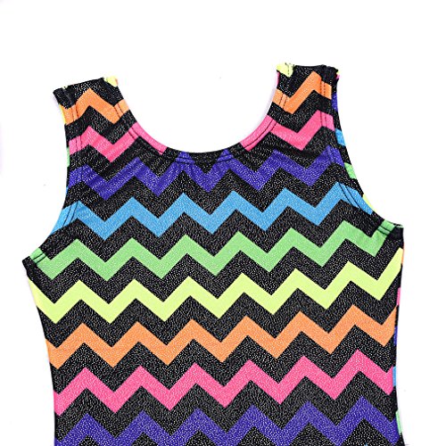 Wah Na Toddler Girls Rainbow One Piece Gymnastics Unitard For 7 - Thumbnail 4