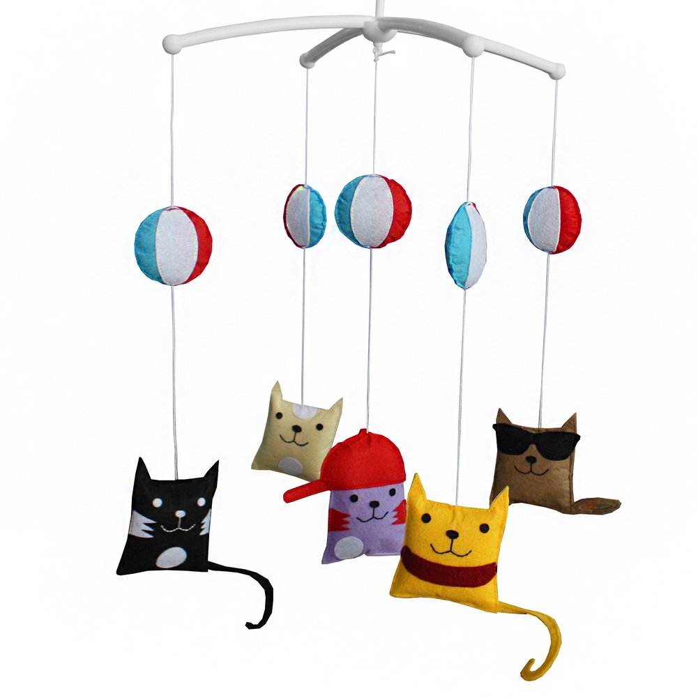 cat baby mobile