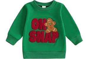 Beautooly Toddler Boy Girl Cute Long Sleeve Holly Jolly Oversized Sweatshirts Infant Newborn Baby Christmas Clothes