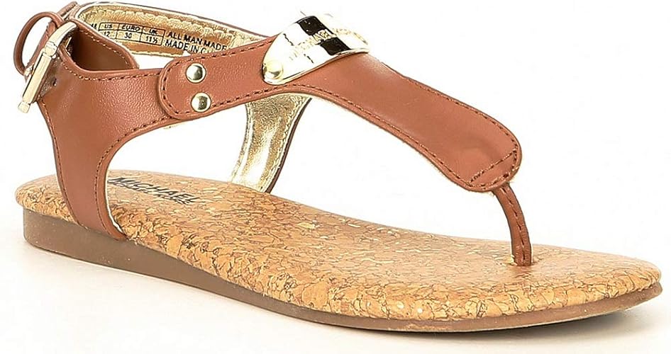 michael kors cognac sandals
