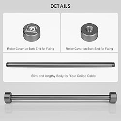 ZIYOU LANG Custom Coiled Cable Winder Rod Metal Bar
