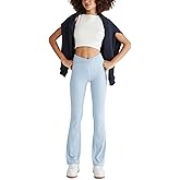 Aeropostale Women's Airsoft High-Rise Cinched Flare Legging