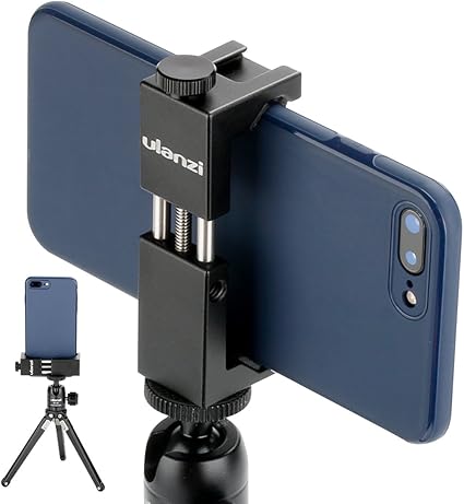 Amazon Com Ulanzi St 02s Aluminum Phone Tripod Mount W Cold Shoe